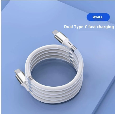 Travel Storage Data Cable Portable Magnetic Type-c Creative Car